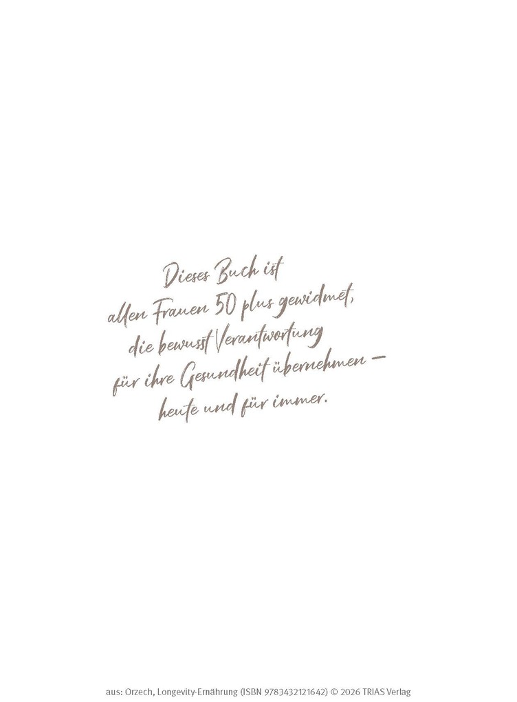 Weitere Ansicht: Longevity-Ernährung | Petra Orzech