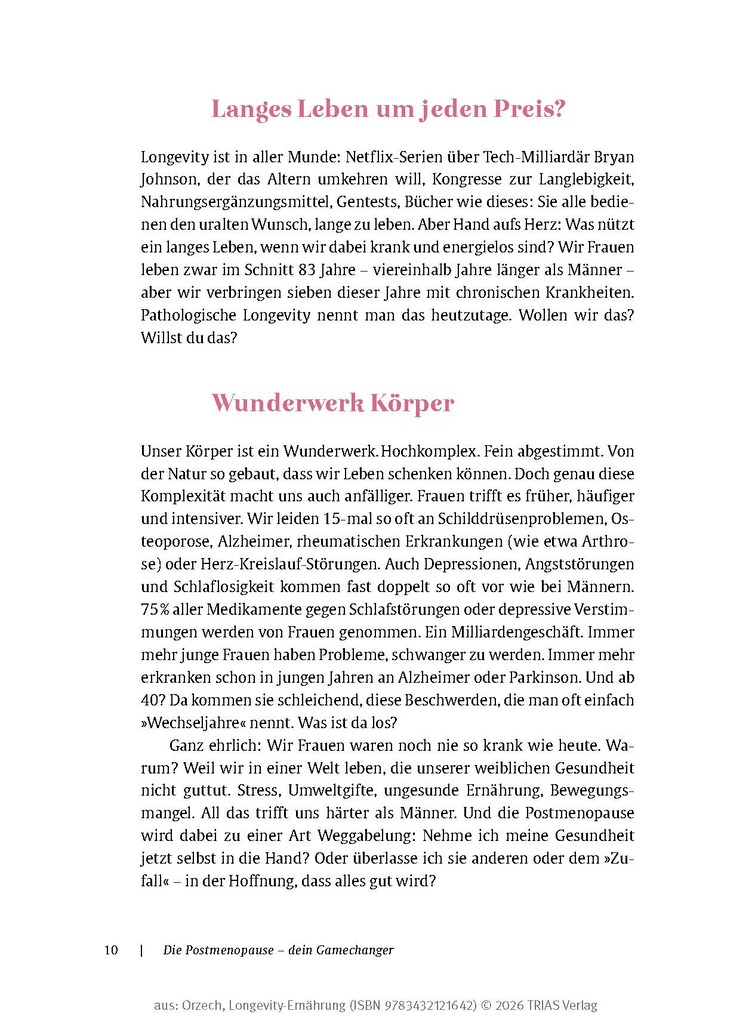 Weitere Ansicht: Longevity-Ernährung | Petra Orzech