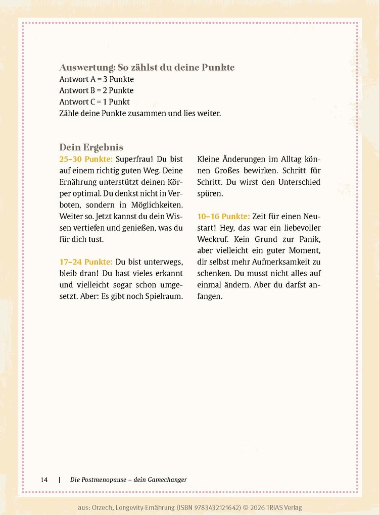 Weitere Ansicht: Longevity-Ernährung | Petra Orzech