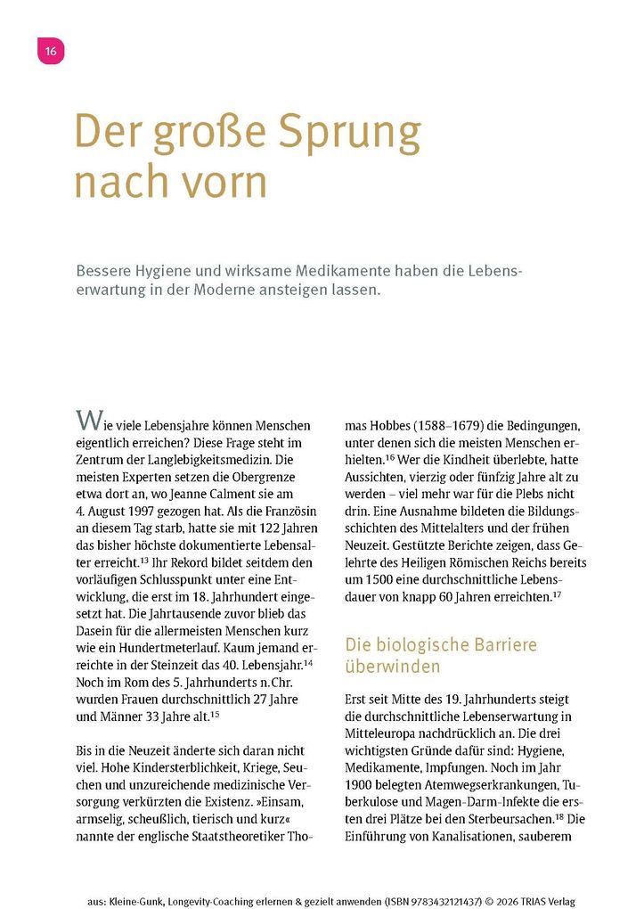 Weitere Ansicht: Longevity-Coaching erlernen und gezielt anwenden | Bernd Kleine-Gunk