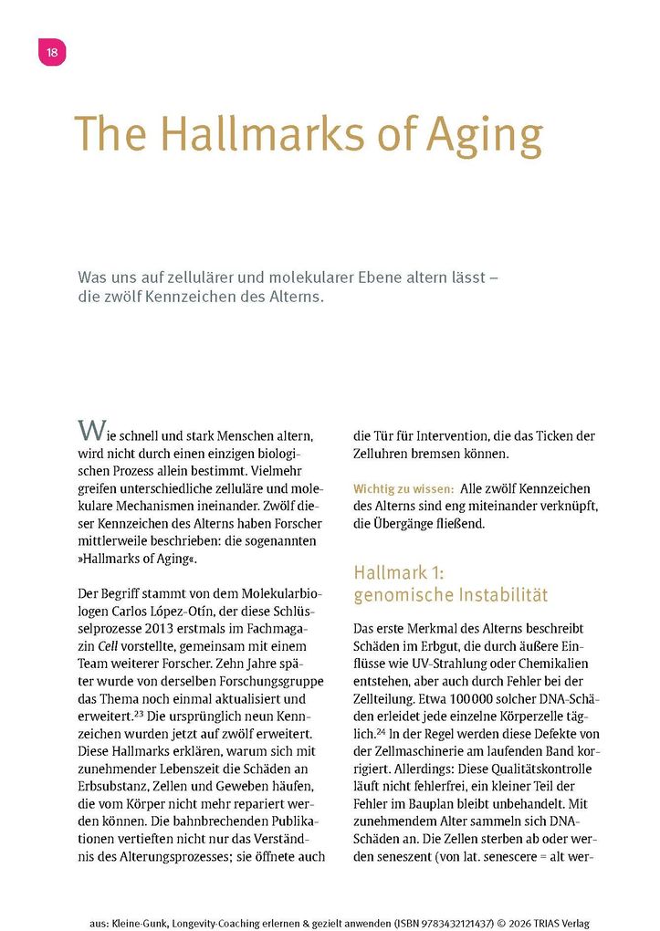Weitere Ansicht: Longevity-Coaching erlernen und gezielt anwenden | Bernd Kleine-Gunk