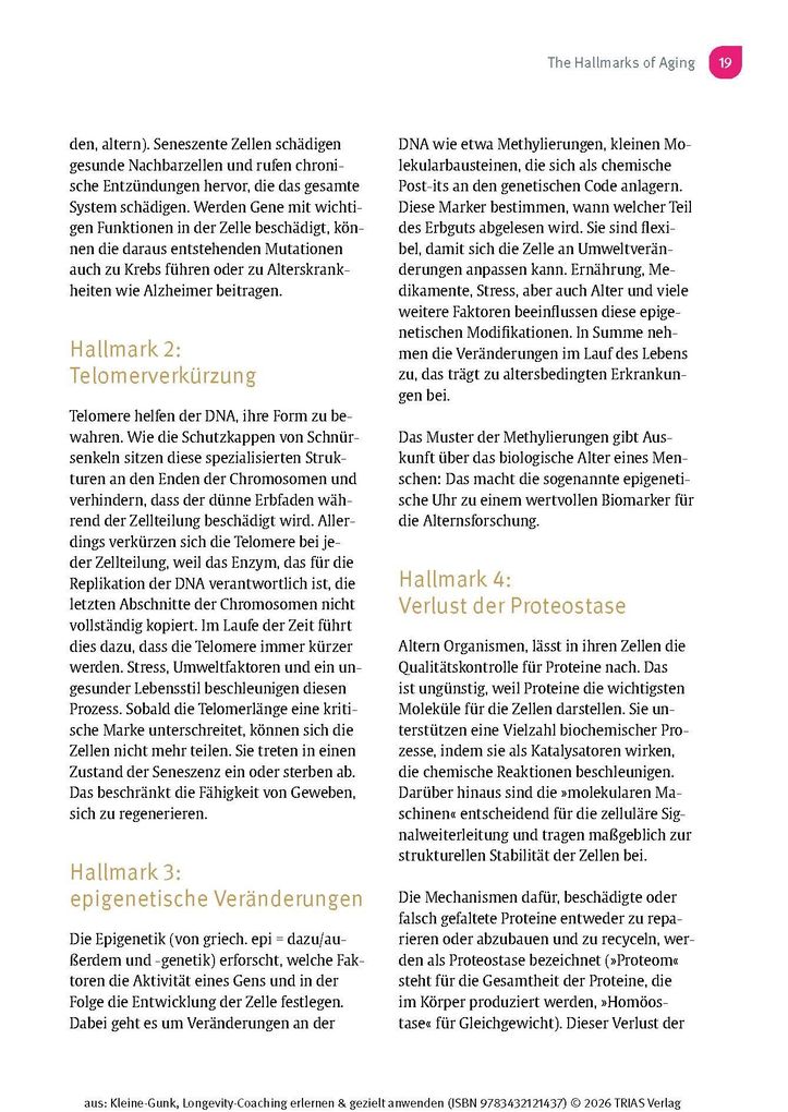 Weitere Ansicht: Longevity-Coaching erlernen und gezielt anwenden | Bernd Kleine-Gunk
