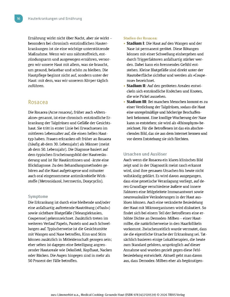 Weitere Ansicht: Medical Cooking: Gesunde Haut | Julia Lämmerhirt, Bettina Snowdon