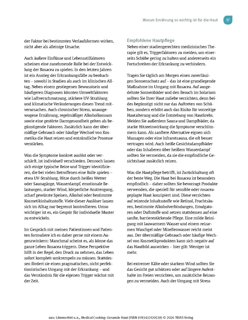 Weitere Ansicht: Medical Cooking: Gesunde Haut | Julia Lämmerhirt, Bettina Snowdon