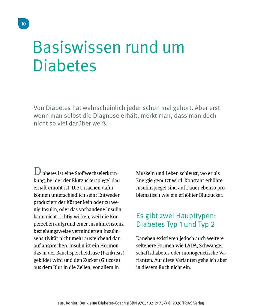 Weitere Ansicht: Der kleine Diabetes-Coach | Patrick Köhler