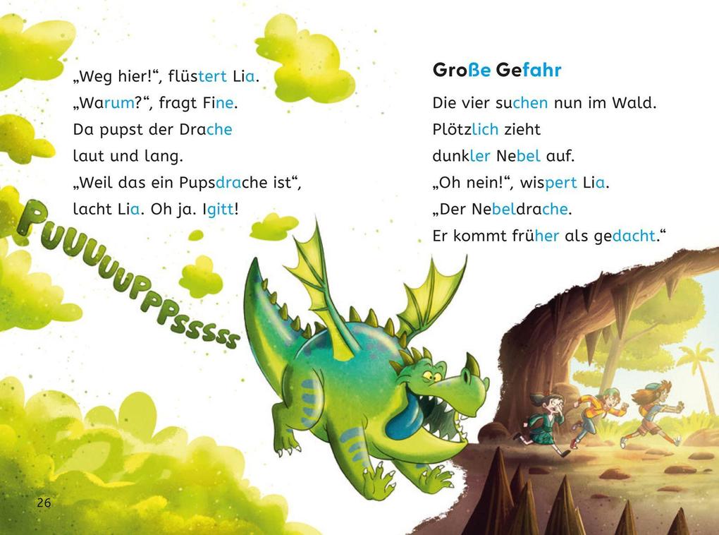 Weitere Ansicht: Leseprofis - Silbe-für-Silbe: Das Geheimnis der Dracheninsel, 1. Klasse | Sabine Stehr