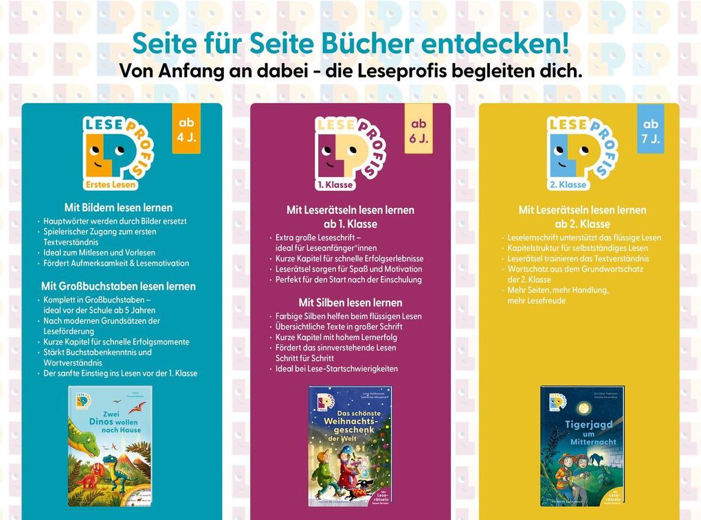Weitere Ansicht: Leseprofis - Silbe-für-Silbe: Das Geheimnis der Dracheninsel, 1. Klasse | Sabine Stehr