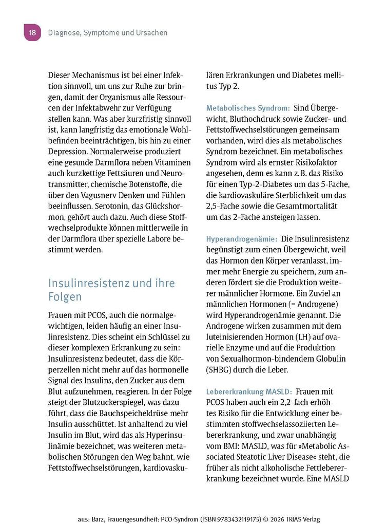 Weitere Ansicht: Frauengesundheit: PCO-Syndrom | Sabine Barz