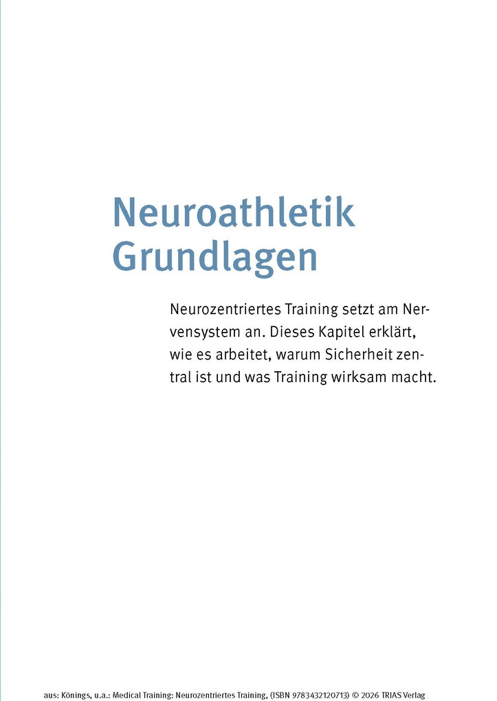 Weitere Ansicht: Medical Training: Neurozentriertes Training | Andreas Könings, Lisa Könings
