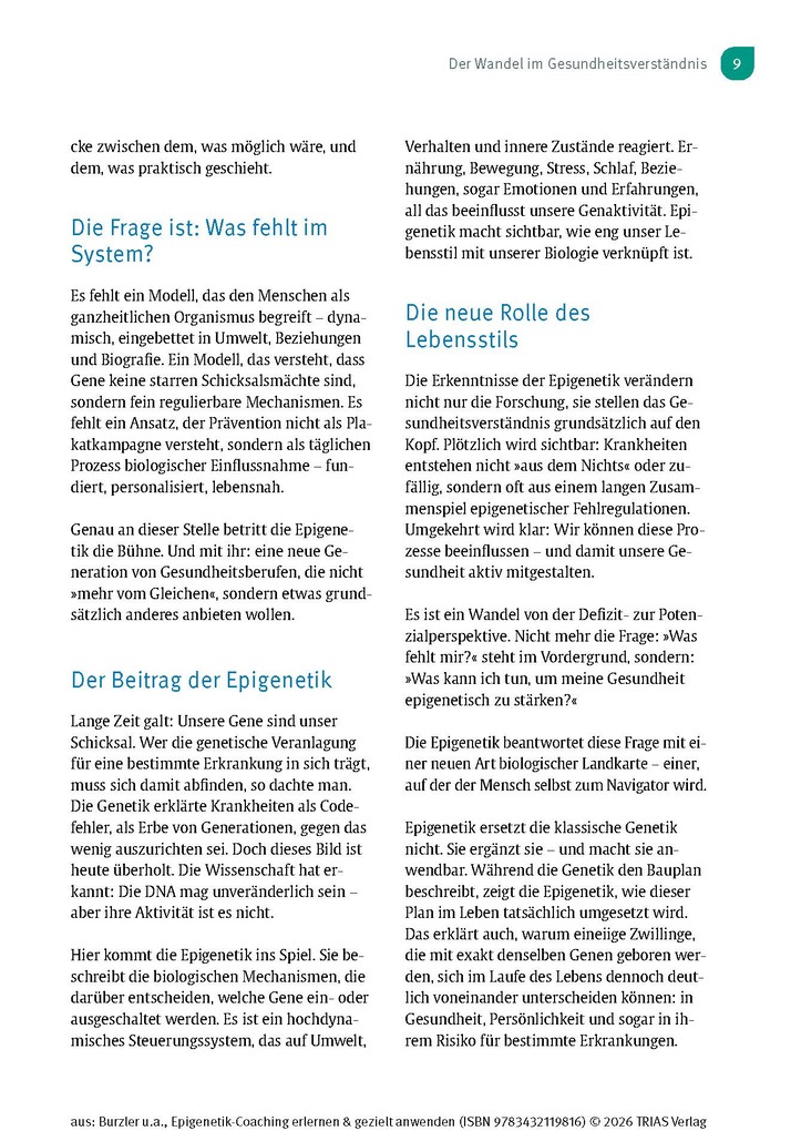 Weitere Ansicht: Epigenetik-Coaching erlernen & gezielt anwenden | Manuel Burzler, Timo Janisch