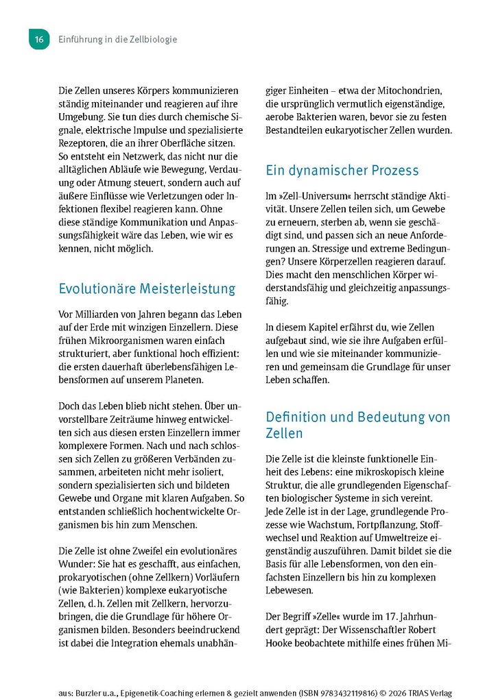 Weitere Ansicht: Epigenetik-Coaching erlernen & gezielt anwenden | Manuel Burzler, Timo Janisch