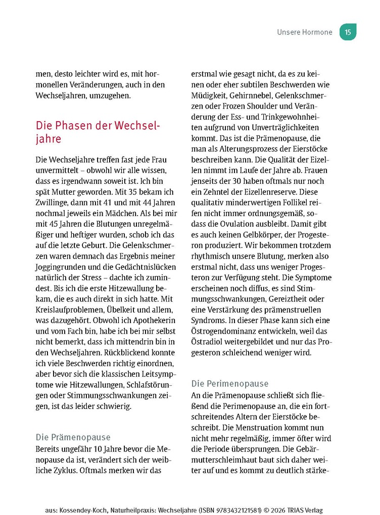 Weitere Ansicht: Naturheilpraxis Wechseljahre | Ann-Katrin Kossendey-Koch