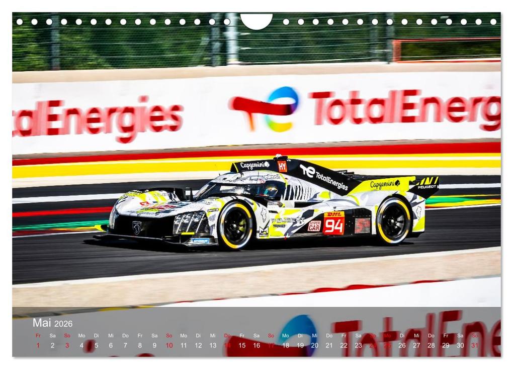 Weitere Ansicht: World Endurance Championship (Wandkalender 2026 DIN A4 quer), CALVENDO Monatskalender | Dirk Stegemann © Phoenix Photodesign, Calvendo