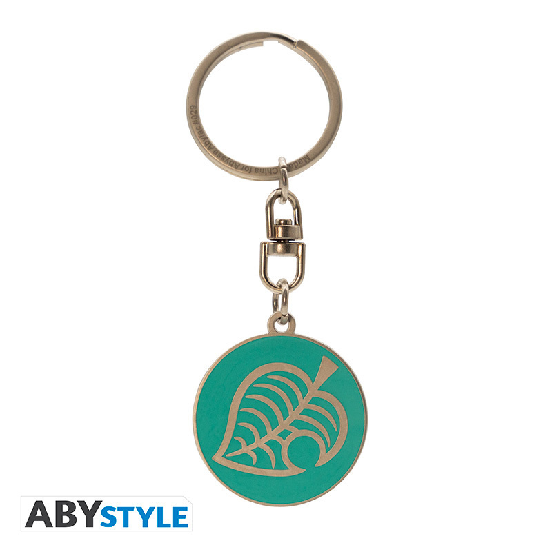 Weitere Ansicht: ANIMAL CROSSING - Keychain "Leaf Logo"