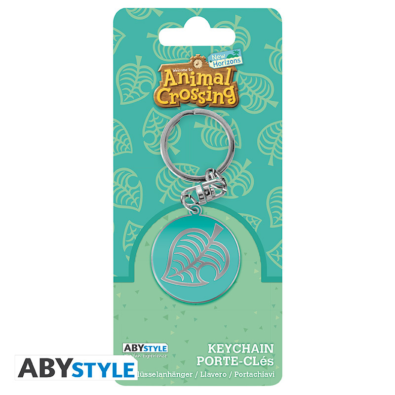 Weitere Ansicht: ANIMAL CROSSING - Keychain "Leaf Logo"
