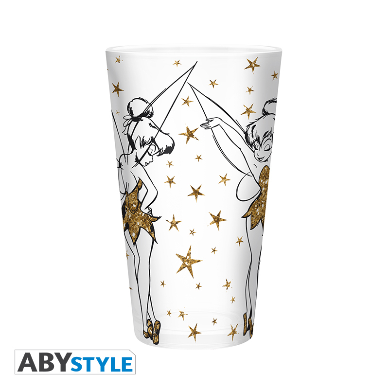 Weitere Ansicht: DISNEY - Large Glass - - Tinkerbell Gold - Glitter