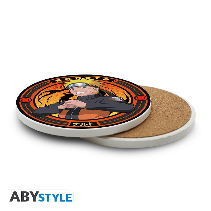 Weitere Ansicht: NARUTO SHIPPUDEN - Ceramic Coasters "Naruto"