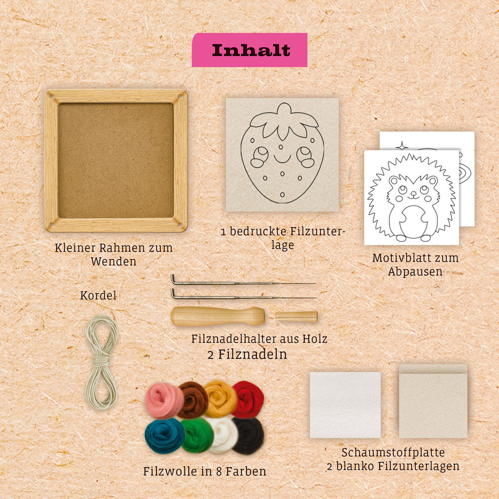 Weitere Ansicht: Filz-Bild