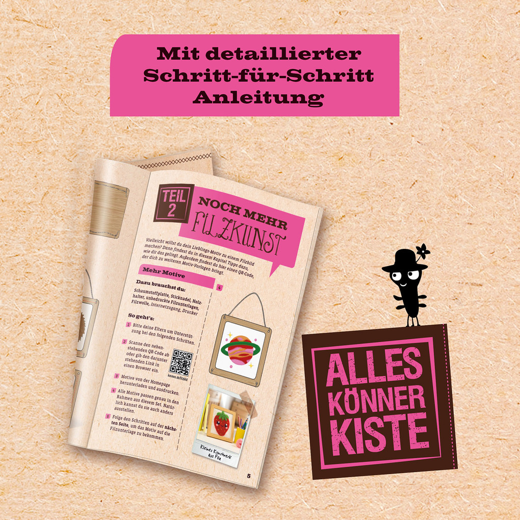 Weitere Ansicht: Filz-Bild