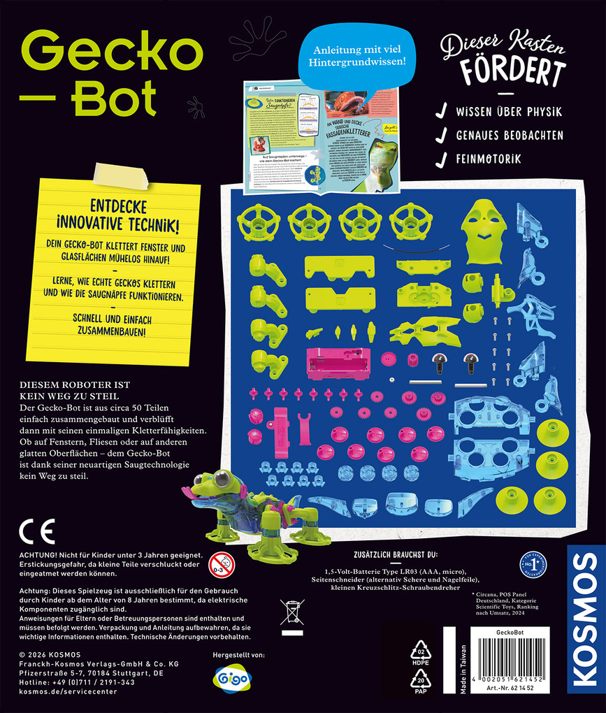 Weitere Ansicht: Gecko-Bot