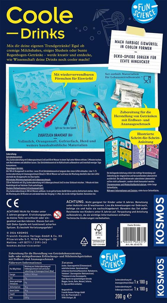 Weitere Ansicht: Fun Science Coole Drinks