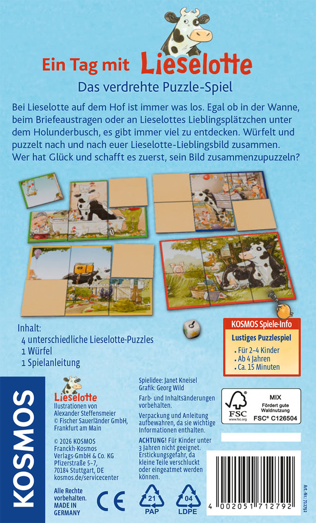 Weitere Ansicht: Ein Tag mit Lieselotte | Janet Kneisel