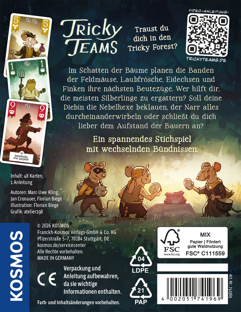 Weitere Ansicht: Tricky Teams | Marc-Uwe Kling, Jan Cronauer, Florian Biege