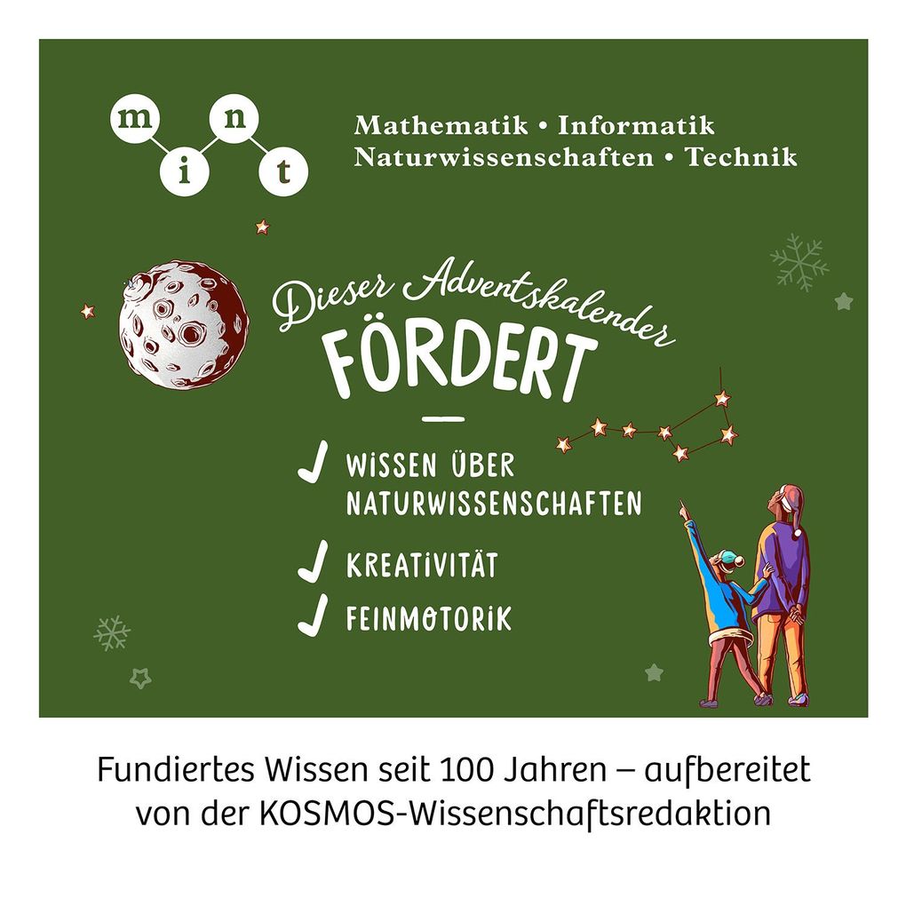 Weitere Ansicht: Adventskalender - Die schönsten Experimente zur Weihnachtszeit
