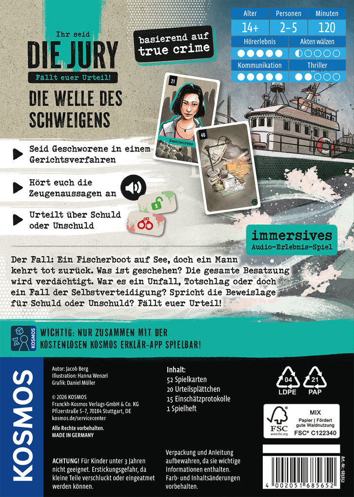 Weitere Ansicht: Ihr seid die Jury: Die Welle des Schweigens | Jacob Berg