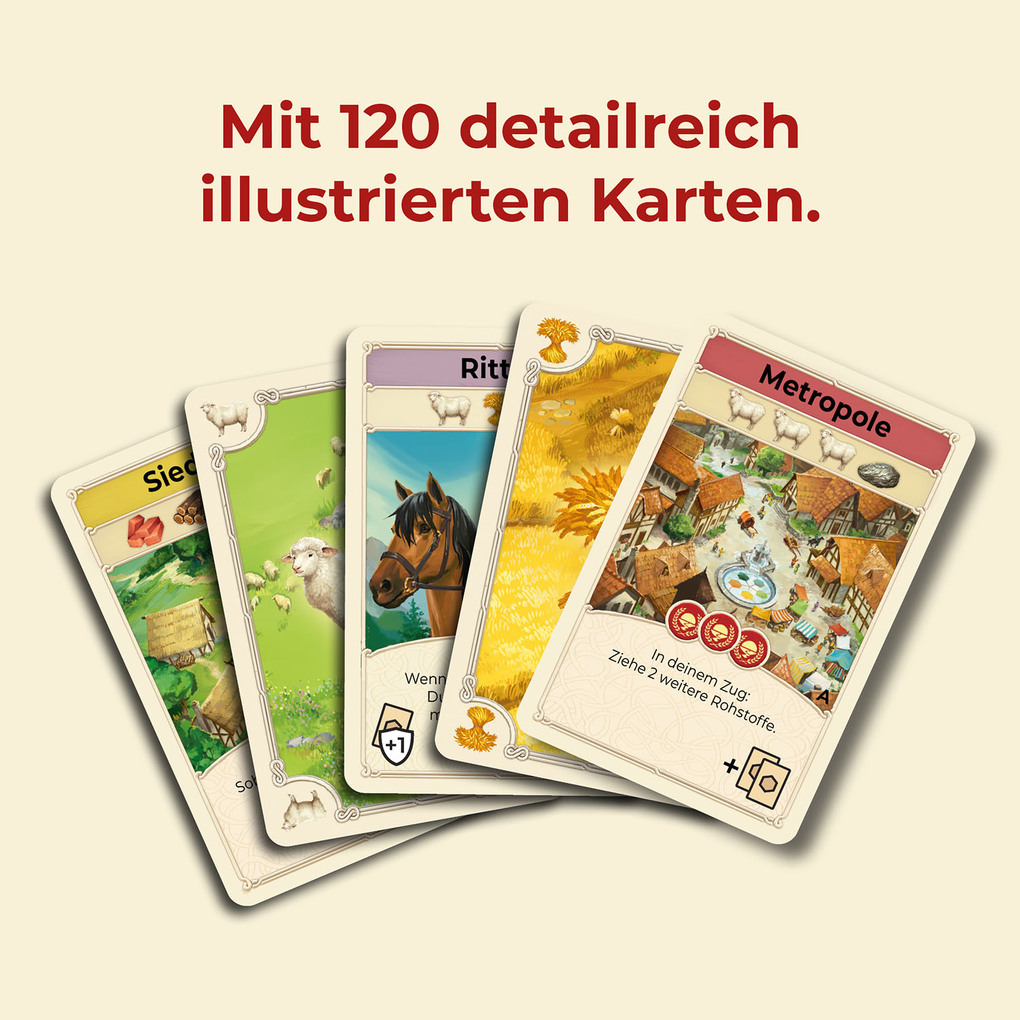 Weitere Ansicht: CATAN - Das Kartenspiel | Benjamin Teuber