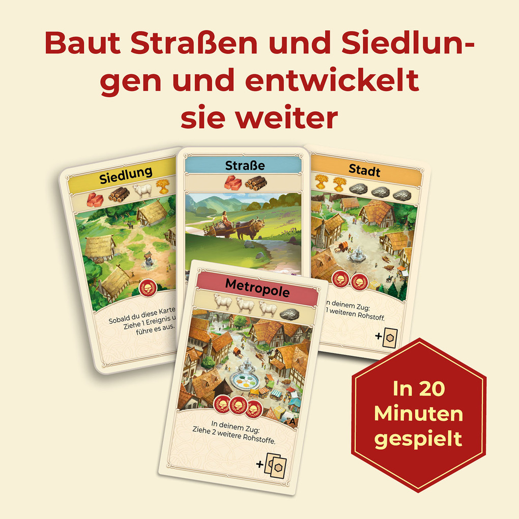 Weitere Ansicht: CATAN - Das Kartenspiel | Benjamin Teuber