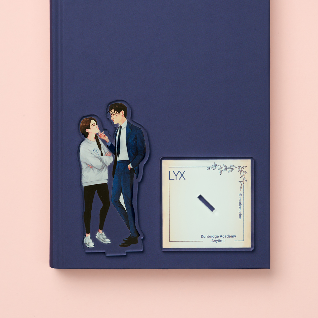 Weitere Ansicht: DUNBRIDGE ACADEMY: ANYTIME- Acrylaufsteller