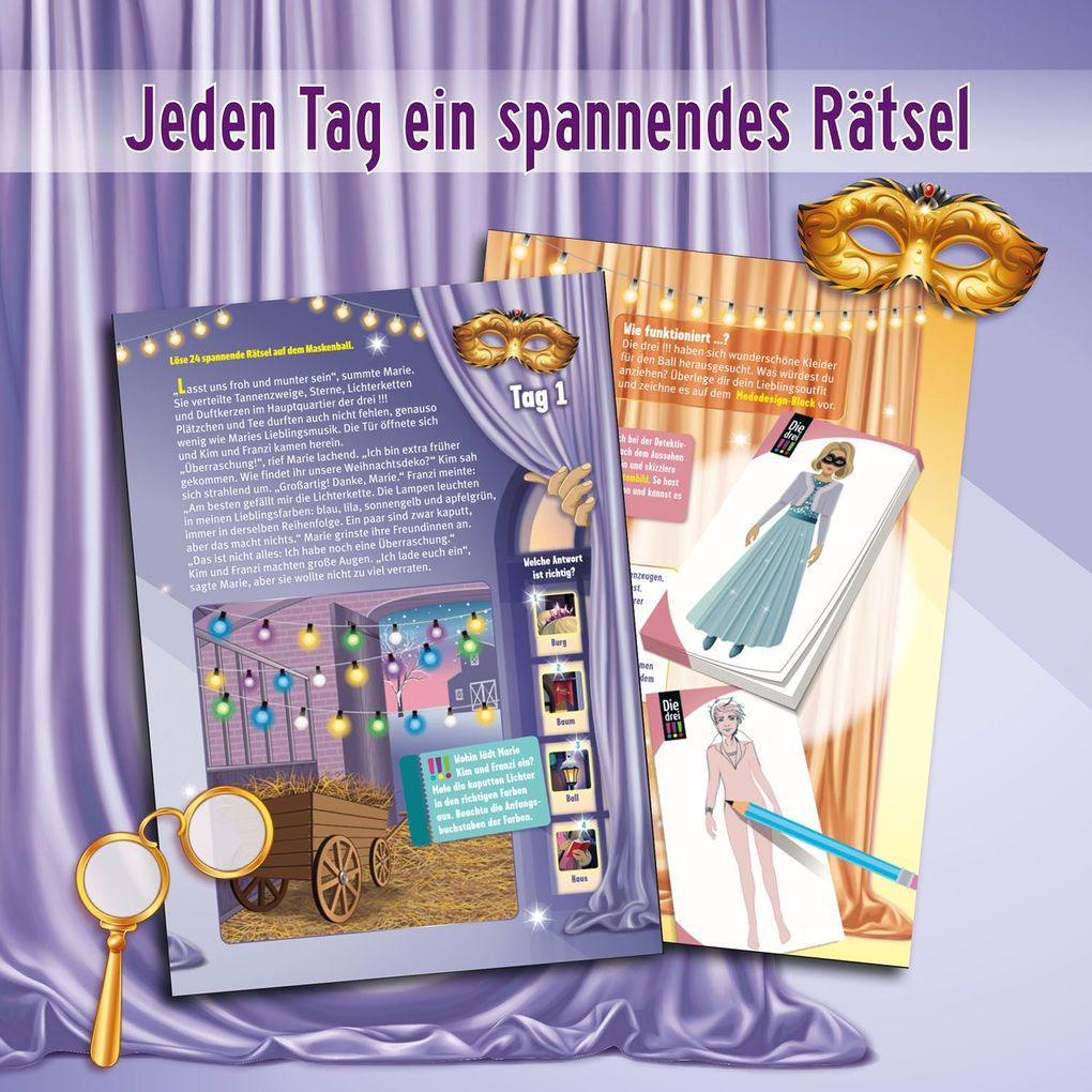 Weitere Ansicht: Die drei !!!- Adventskalender 2026