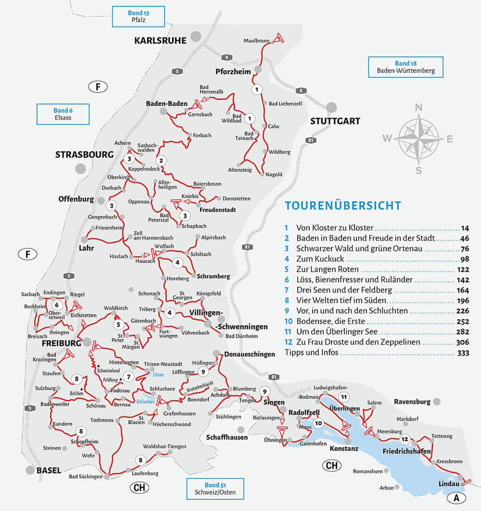 Weitere Ansicht: Entdeckertouren mit dem Wohnmobil Schwarzwald und deutscher Bodensee | Ralf Gréus