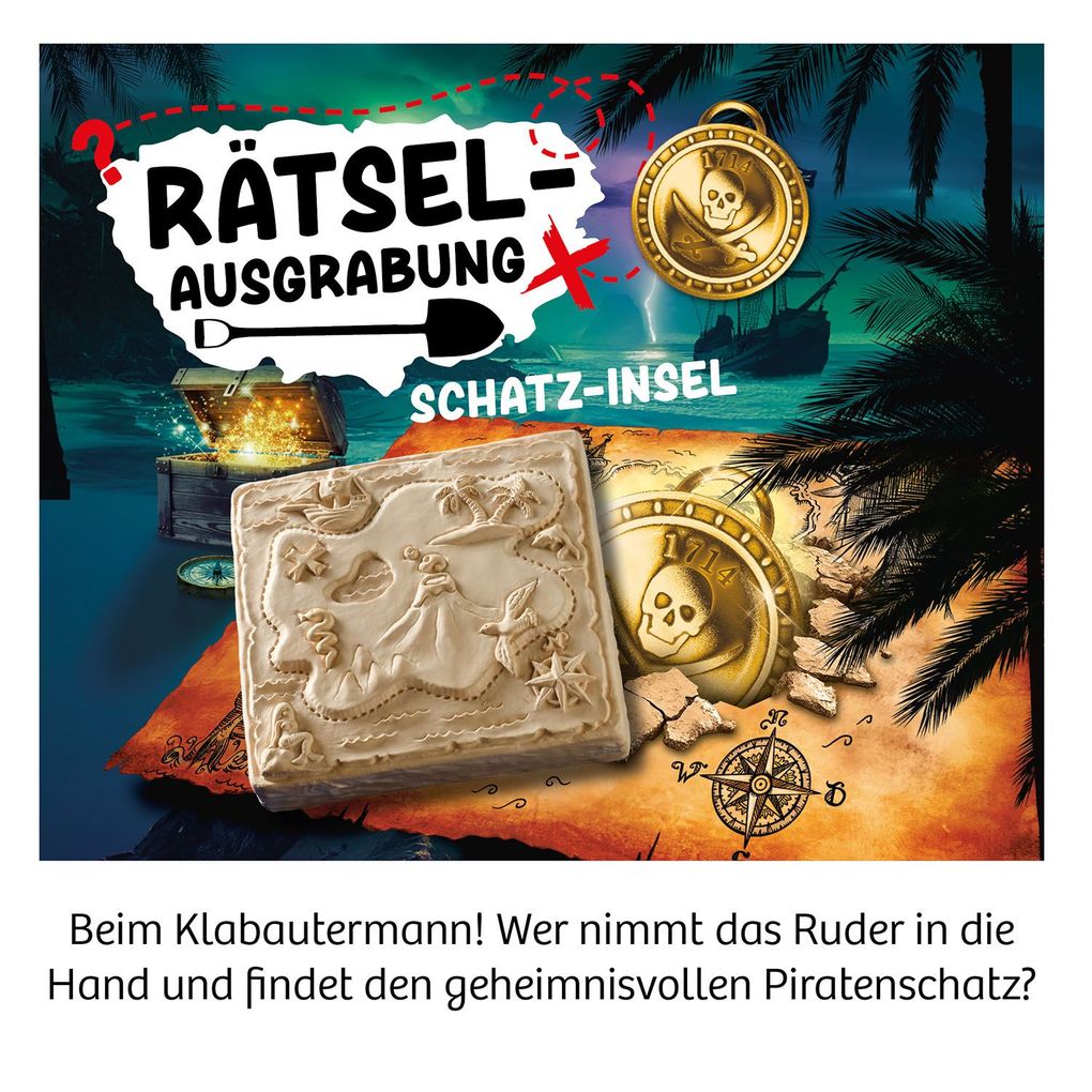 Weitere Ansicht: Rätsel-Ausgrabung Schatzinsel