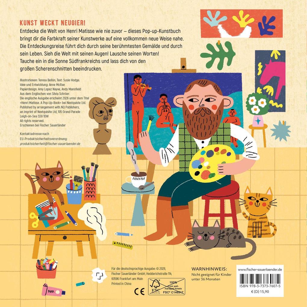 Weitere Ansicht: ART POPS: Henri Matisse | Susie Hodge