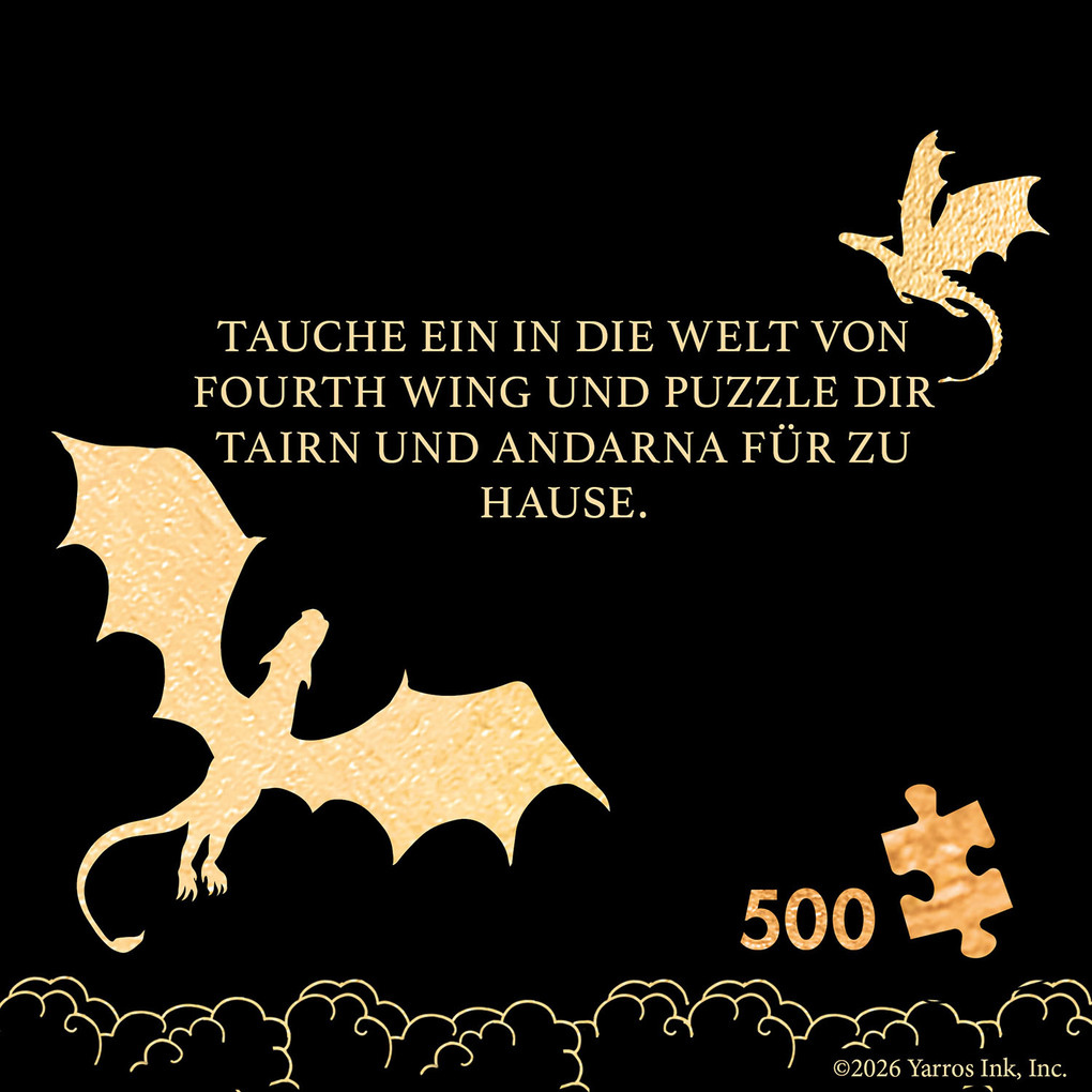 Weitere Ansicht: Fourth Wing Puzzle - Dragons