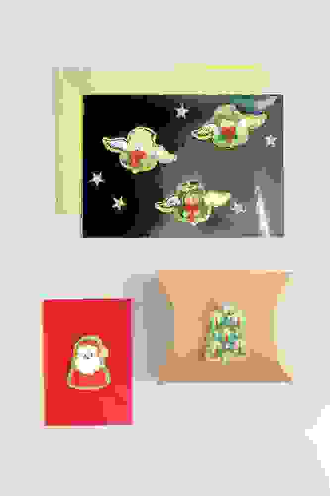 Weitere Ansicht: 3D Sticker Weihnachtsmann FSC MIX