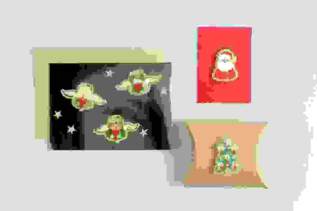Weitere Ansicht: 3D Sticker Weihnachtsmann FSC MIX
