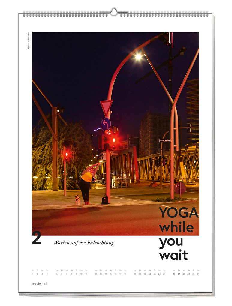 Weitere Ansicht: Yoga while you wait 2027 | Judith Stoletzky