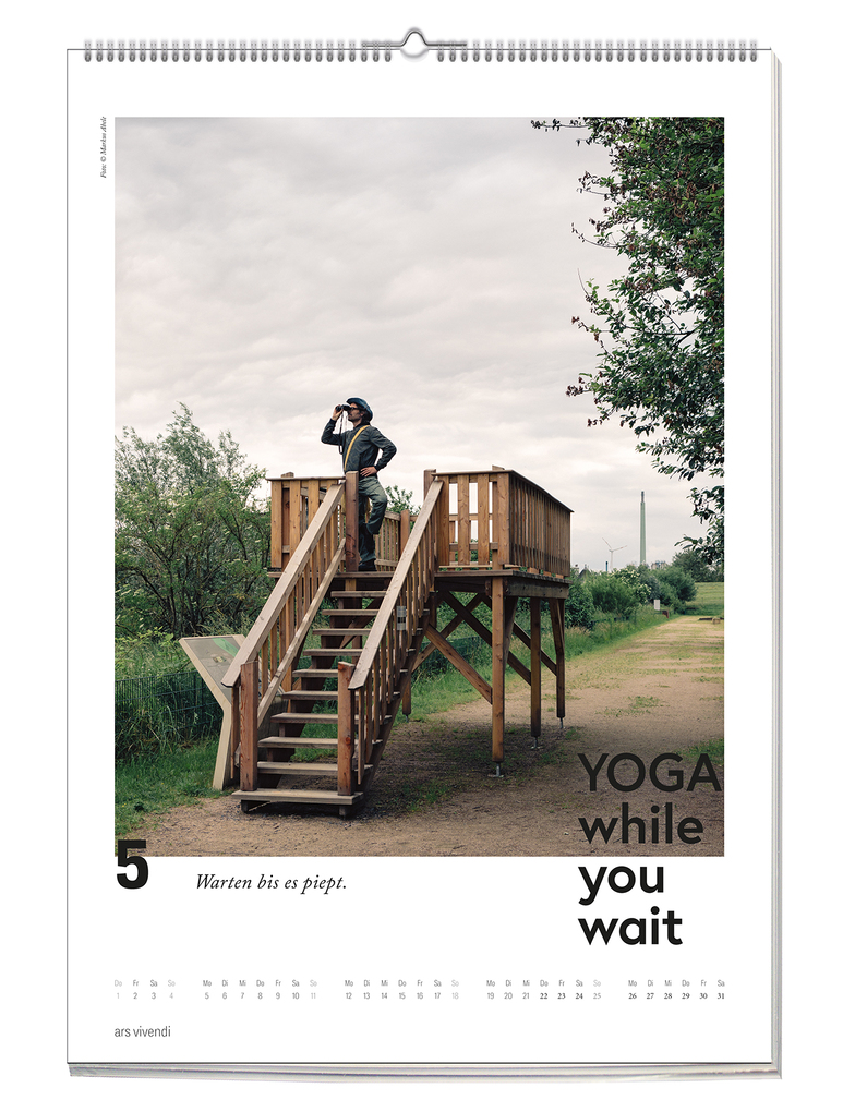 Weitere Ansicht: Yoga while you wait 2027 | Judith Stoletzky