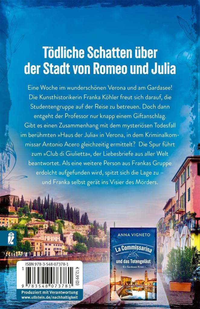 Weitere Ansicht: La Commissarina und die Toten von Verona | Anna Vigneto