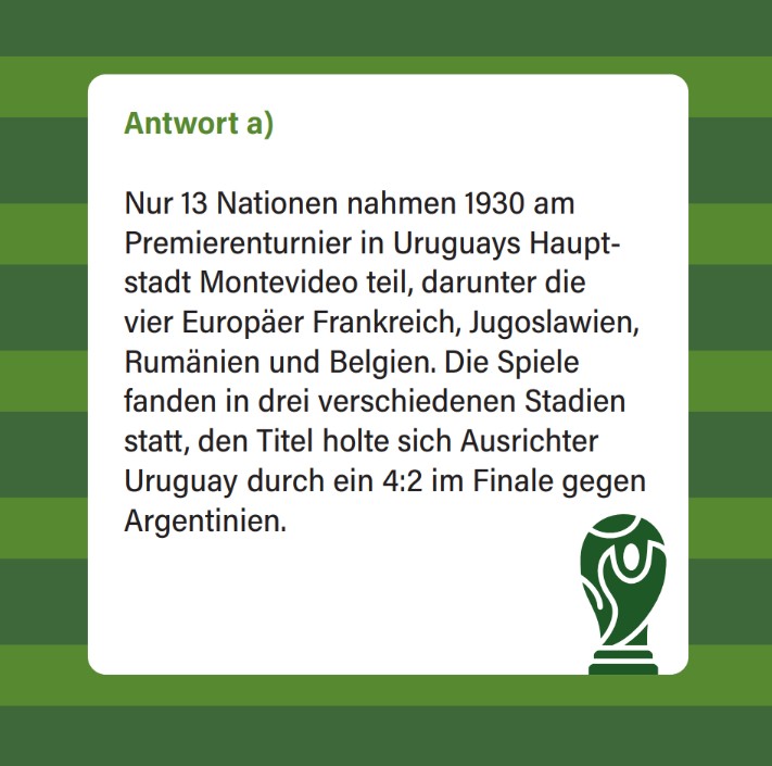 Weitere Ansicht: WM-Quiz | Harald Kaiser