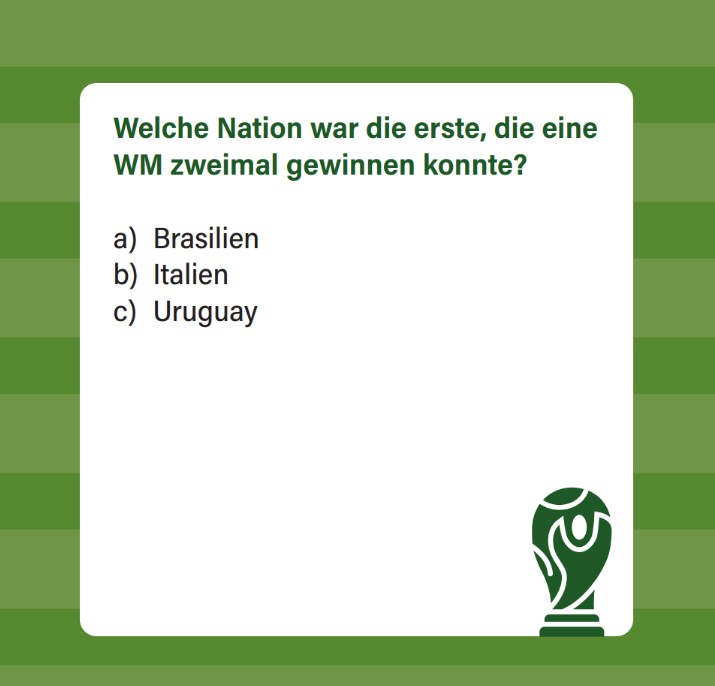 Weitere Ansicht: WM-Quiz | Harald Kaiser
