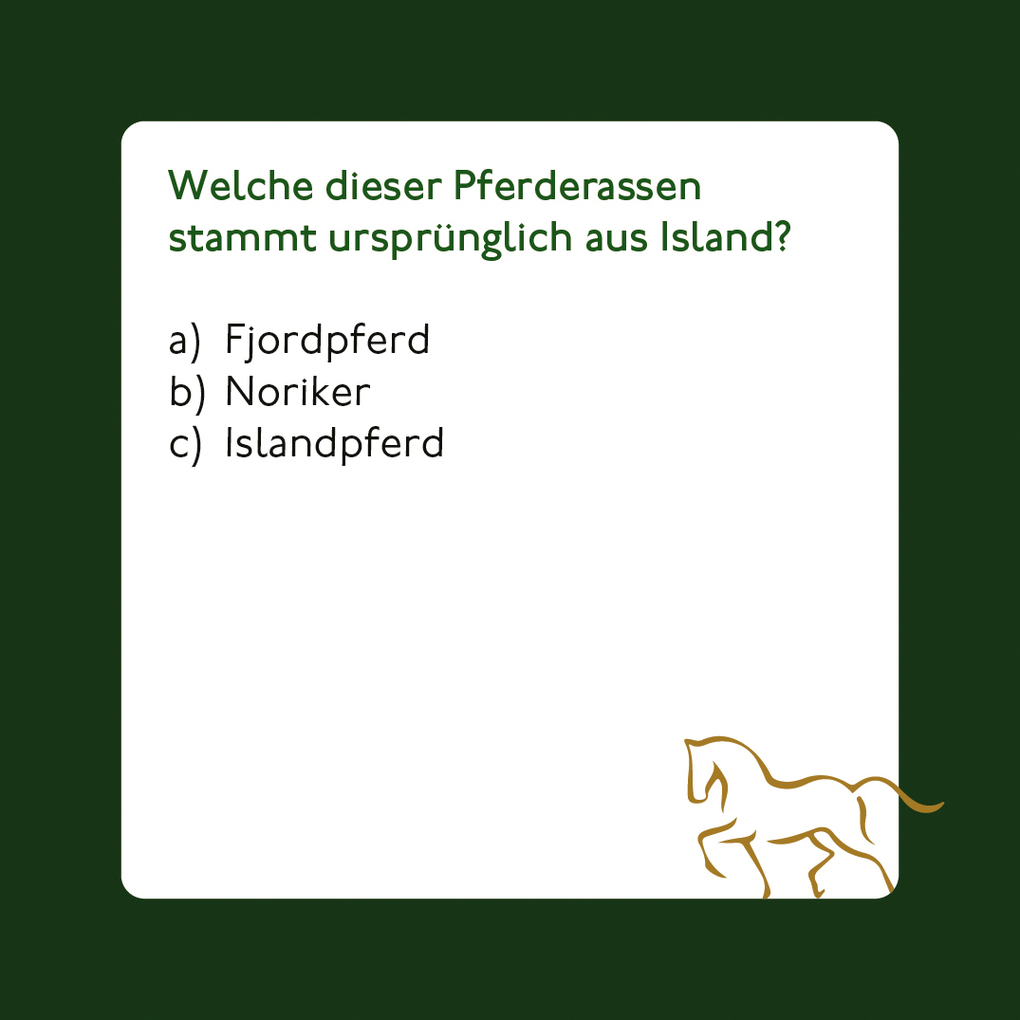 Weitere Ansicht: Pferde und Reiten - Das Quiz