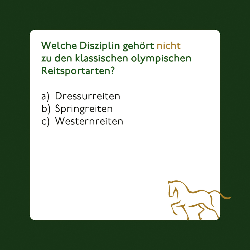 Weitere Ansicht: Pferde und Reiten - Das Quiz