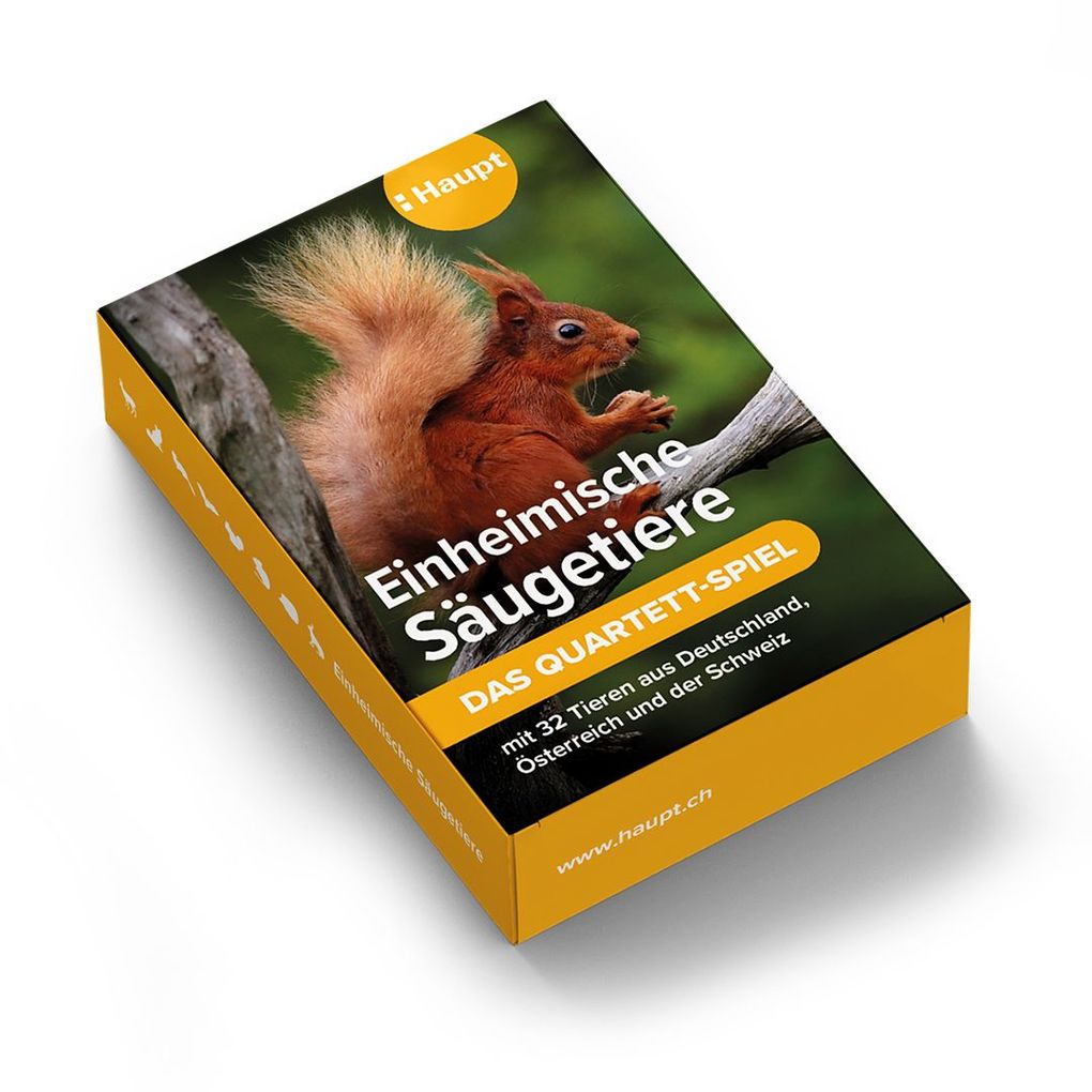 Weitere Ansicht: Einheimische Säugetiere - das Quartett-Spiel
