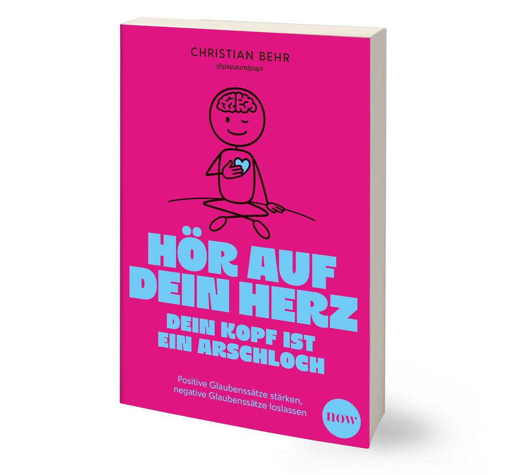 Weitere Ansicht: Hör auf dein Herz, dein Kopf ist ein Arschloch | @papaundpapi - Christian Behr