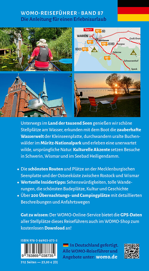 Weitere Ansicht: Entdeckertouren mit dem Wohnmobil Mecklenburg-Vorpommern Der Westen | Stefanie Holtkamp, Andrea Bergmann