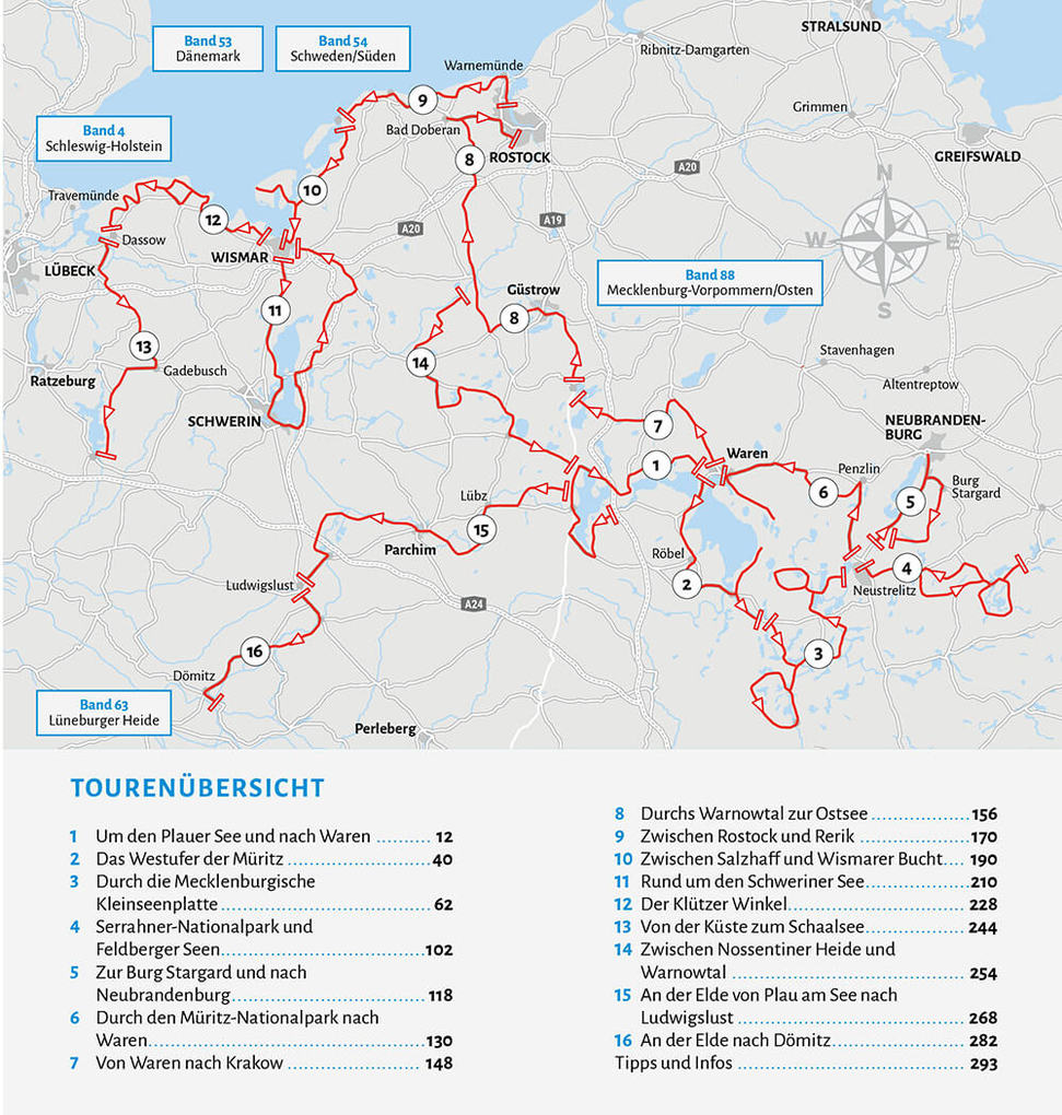 Weitere Ansicht: Entdeckertouren mit dem Wohnmobil Mecklenburg-Vorpommern Der Westen | Stefanie Holtkamp, Andrea Bergmann